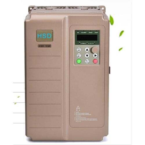 11kw inverter 220v Single input, 220v three-phase output suitable for Three-phase asynchro 10HP motor inverter nous motor