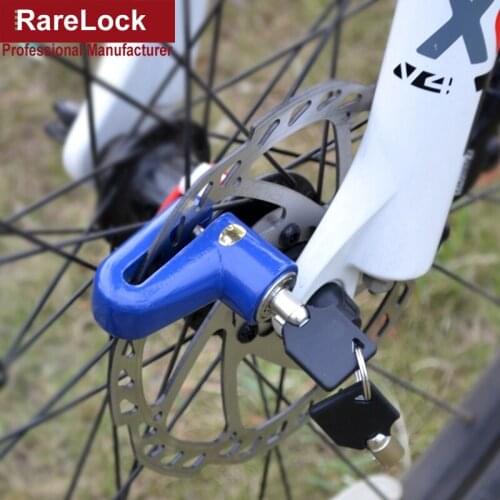 3 Color Steel Antitheft Disc Brake Lock for Bicycle Mountain Vehicle Motorcycle 55mm*44mm*9mm Rarelock