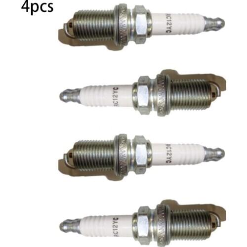 4Pcs Spark Plug RC12YC 71 Lawn Engines Garden Accessories Outdoor Parts