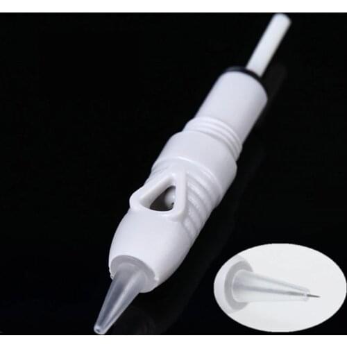 50pcs(Can Mix) Charmant Digital Permanent Makeup Machine Needle dermografo Cartidge Microblading Disposable Screw Tattoo Needle