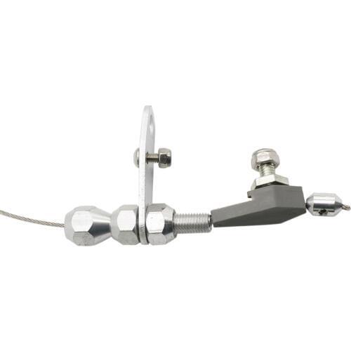 TH-350 Stainless Braided Transmission for Kick Down Cable Detent for Chevy Trans TH350 Car Accessories