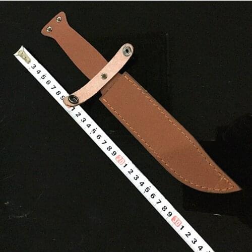 Fixed Blade Knife Holder Camp Outdoor Tool Belt Loop Case Hunt Edc Multi Holster Carry Leather Sheath Scabbard Pouch Pocket Bag