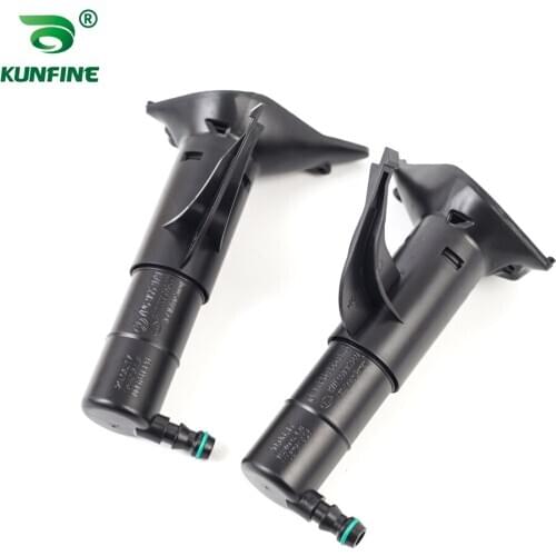 Car Headlight Washer Nozzle cleaning Jet for VW Touareg 2011 2012 2013 OEM No. 7P6 955 979 7P6955979 7P6 955 978 7P6955978