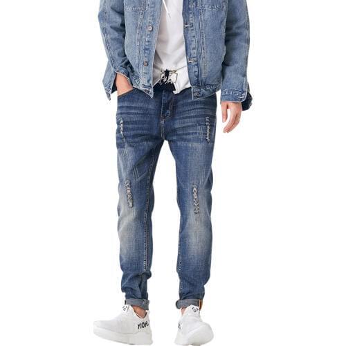 GIDFIIFAN Ripped Jeans For Men