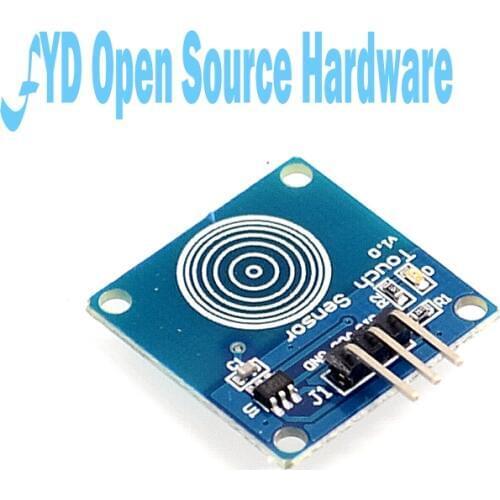 Smart Electronics Blue Digital TTP223B Sensor Module Capacitive Touch Switch for arduino Diy Kit