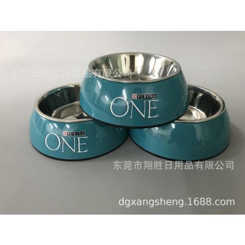 Pet Bowl 2-in-1 Pet Bowl Dog Bowl Stainless Steel Cat Bowl