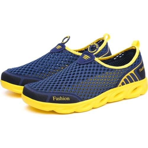 Fashion Shoes Summer Water Shoes Men Breathable Beach Slippers Upstream Shoes Woman Swimming Sandals