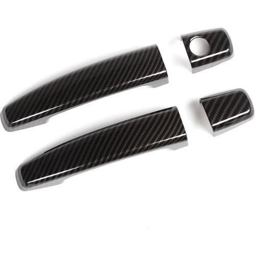 Car Door Handle Cover Trim Stickers ABS for Chevrolet Camaro 2010 2011 2012 2013 2014 2015 Accessories