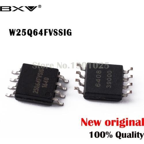 10pcs W25Q64FVSSIG W25Q64FVSIG 25Q64FVSSIG SOP-8 25Q64FVSIG 25Q64 new original
