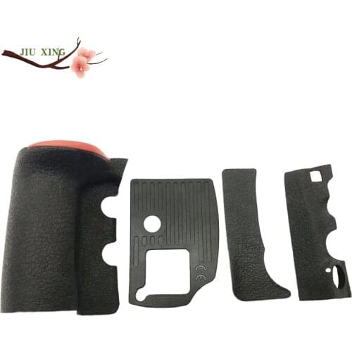 New For Nikon D810 Body Rubber A Set of 4PCS Grip+left side +thumb + bottom rubber cover repair parts