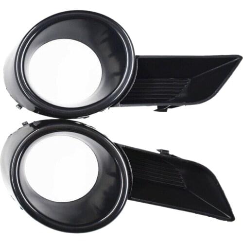 Pair Bumper Fog Light Lamp Cover Grill Trim for Toyota Highlander 2008 2009 2010