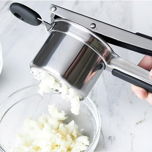Stainless Steel Manual Juicer Press Squeezing Potatoes Baby Food Supplements Potato Mashers And Juicers Kitchen Tools