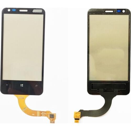 Touch Screen Digitizer Panel For Nokia Lumia 620 N620 Touch Screen Front Outer Glass Mobile 3M Glue