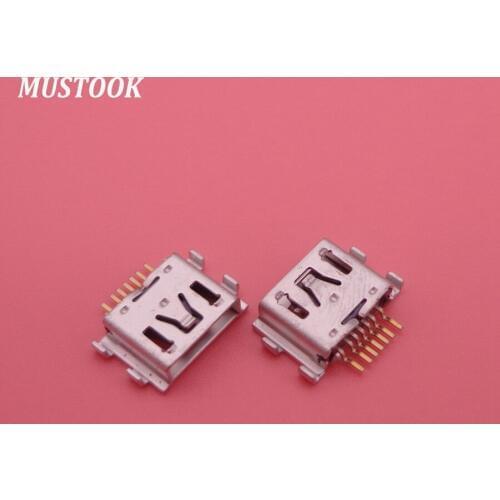 50pcs/lot Charger jack socket Charging Port new Dock Micro Mini USB Connector for OPPO find 7 X9000 X9007 X9077