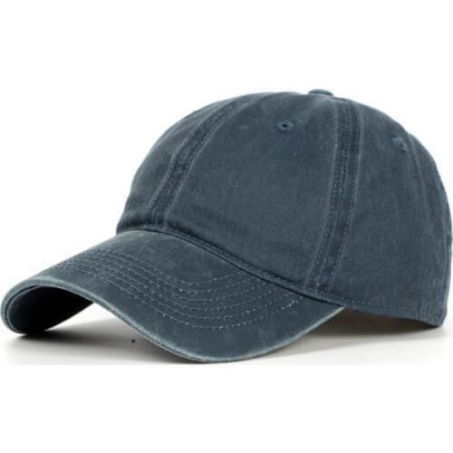 Fibonacci Fashion Washed Cotton Adjustable Baseball Cap Unisex Solid Color Denim Men Women Hip Hop Cap Casual Snapback cap