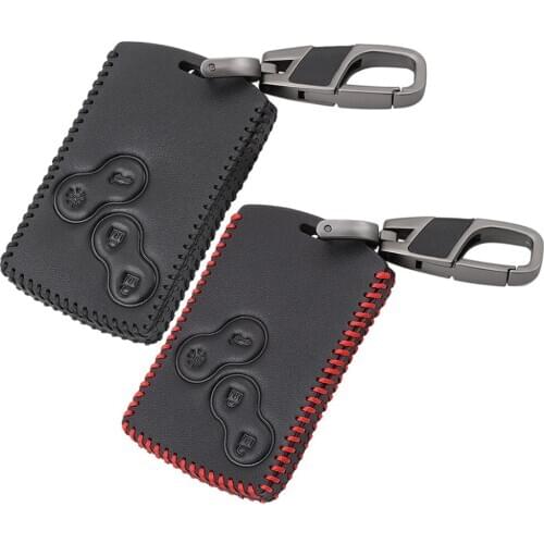 Car Key Cover For Renault Megane 2 3 Clio 4 Trafic Duster Captur Logan Koleos Laguna 2 3 Auto Remote Control Protector key Case