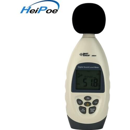 SmartSensor AR844 Digital Sound Level Meter Noise Level Meter with Software & USB Cable 30~130dB 31.5HZ~8.5KHZ