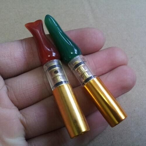 2pc of natural jade agate jade cigarette holder filter holder wholesale manufacturers selling special offer new stall