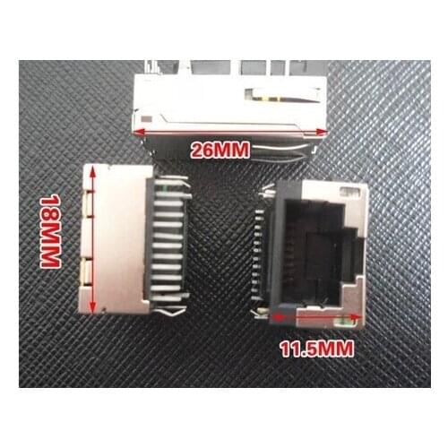 RJ-888: RJ45 with filtered light lightning network interface chip lengthened network port