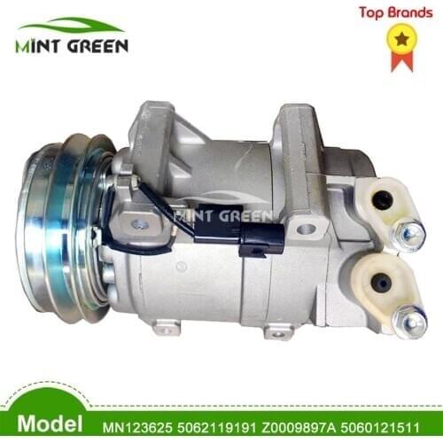 DKS15D A/C AC Compressor For Mitsubishi L200 2.5 2003-2013 Air Compressor 5060121511 5062119191 MN123625 MN123626 Z0016267A