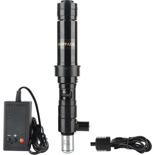 KOPPACE 4000X With 20X Metallographic Objective High Magnification Single Barrel Coaxial Optical Lens Continuous Zoom Lens