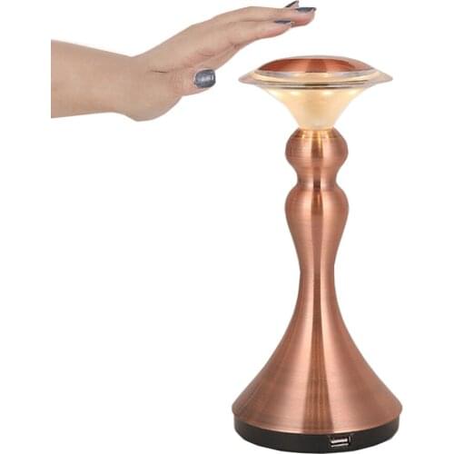 Creative Touch Sensor Bar Table Night Light Charging Small Waist Bar Restaurant Office Cafe KTV Desktop Table Lamp