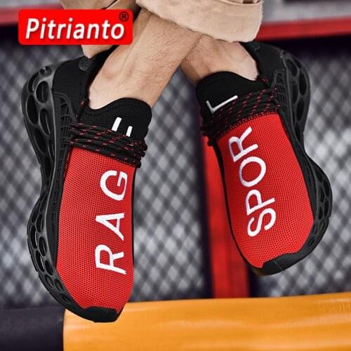 Men Shoes Sneakers Men Breathable Air Mesh Sneakers Slip On Summer Non-Leather Casual Lightweight Sock Shoes Men Sneakers