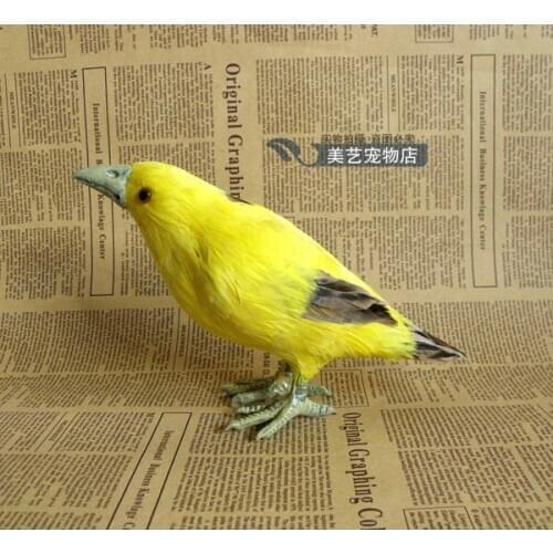 Simulation small Oriole 22x7x14cm toy model polyethylene&furs Oriole model home decoration props ,model gift d068