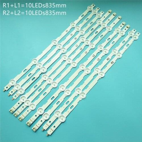 100% New 10pcs/Kit LED strips for LG 42 TV 42LN5200 UM 42LN5300 UB LC420DUE SFR5 6916L 1402A 6916L 1403A 6916L 1404A 6916L 1405A