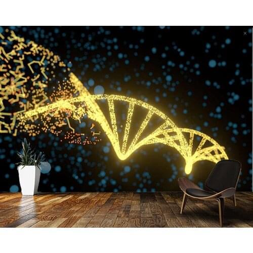 Papel de parede DNA Biotechnology modern 3d wallpaper mural,living room bedroom wall papers home decor