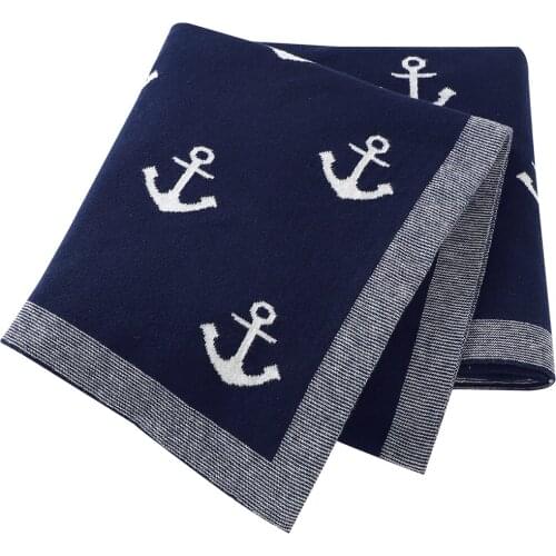 Baby Blankets Knitted Newborn Sleeping Covers for Stroller Warm Super Soft Swaddle Wrap Envelopes Infant Bebes Quilts 100*80cm