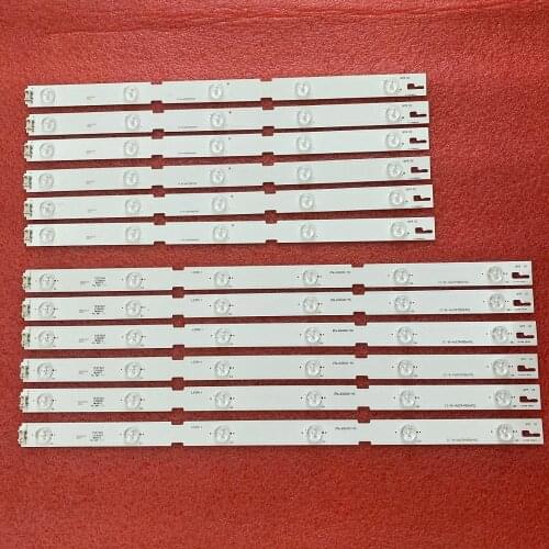 LED backlight strip for ZLP60600-AC IC-B-HWCR49D640R HWCR49D640L GRUNDIG 49LENZA6627 49VLE6565BL 49VLE6523BL LM41-00176A 00177A