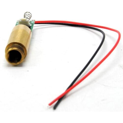 Industrial 650nm Red Dot Laser Diode Module APC Circuit 100mW DC3.7V