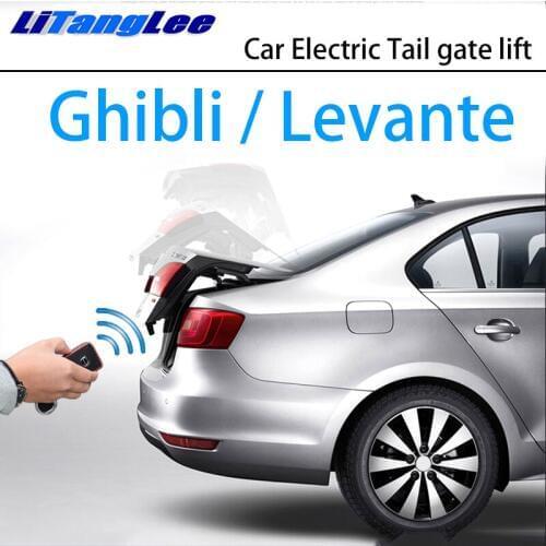 LiTangLee Car Electric Tail Gate Lift Trunk Rear Door Assist System For Maserati Ghibli Levante M157 M166 2013~2020 Control