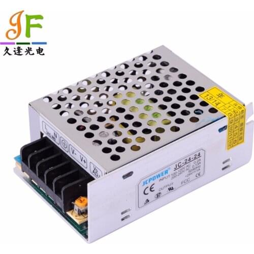 High Power AC 110V 220V To DC 24V 1A 2A 3A 5A 6.3A 8.3A 10A 15A 20A 25A Power Supply Transformer for 3528 5050 LED strip