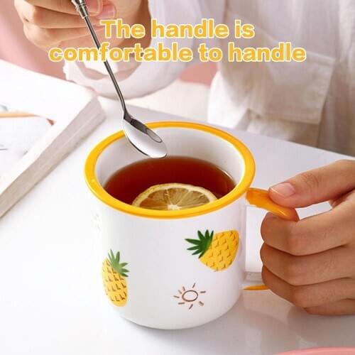 320ML Home Children Cute Creative Ceramic Drinking Mug Baby Snack Milk Cups