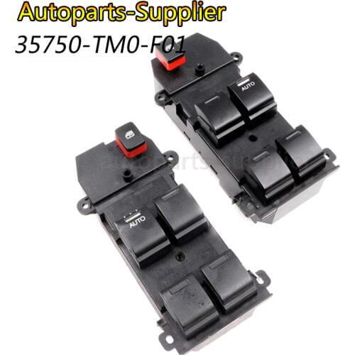 35750-TM0-F01 35750TM0F01 For Honda Fit City 2007-2012 New High Quality Power Window Switch car accessories