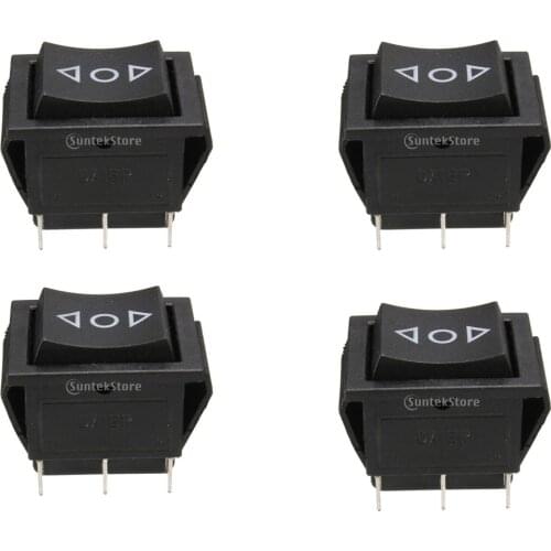 6 Pins 3 Position Car On/Off Momentary Power Window Rocker Switch Button Power 250V/10A 125V/15A for VW Ford Audi BMW Mazda