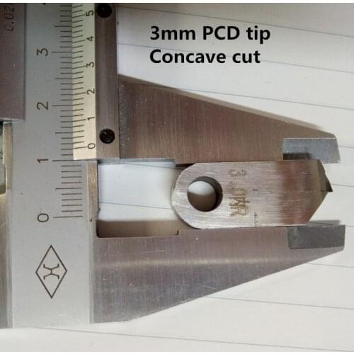 Free shipping Talentool CNC machine use PCD tools Posalux diamond tools jewelry tools concave 3mm 1pcs/set