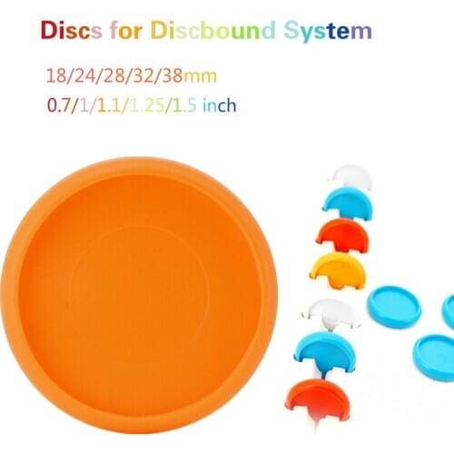 Color Discs for Discbound System Notebooks Planner Journals Binding Discette for Happy Planner Scrapbooking Stationery Wholesale