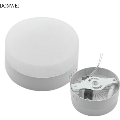 DONWEI Surface Mount LED Ceiling Light Light Aluminum Round Modern Ceiling Lamp for Living Room Bedroom Kitchen Bathroom