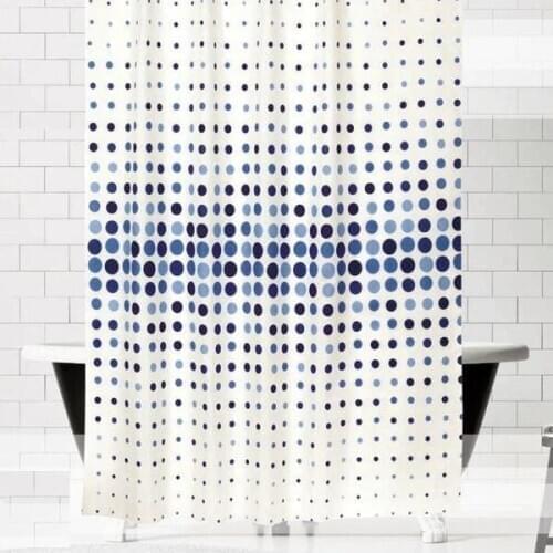 EVDY SHOWER CURTAIN 4961 V1 BLUE 434667973
