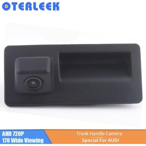 1280*720 PixelsTrunk Handle Reverse Camera For AUDI A4 A5 S5 Q3 Q5 With Wateproof IP68