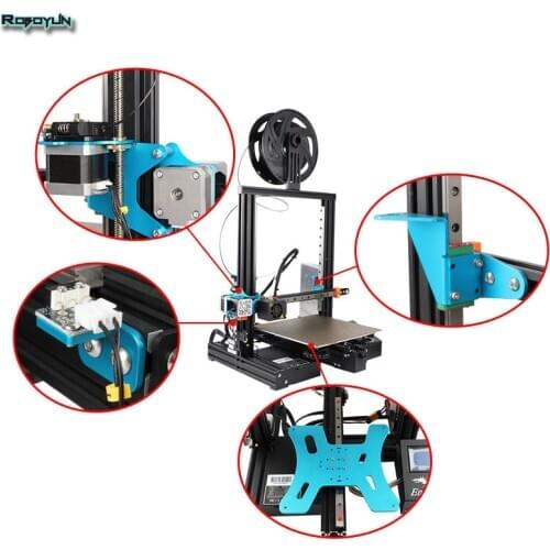 Blurolls BLV Ender 3 Pro 3d printer upgrade kit including Gates X/Ybelt screws ender3 aluminum plates genuine Hiwin Linear Rail