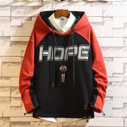 Fashion High Quality Sweatshirt Men Hip Hop Long Sleeve Pullover Hoodies Sweatshirt 2020 AUTUMN Clothes