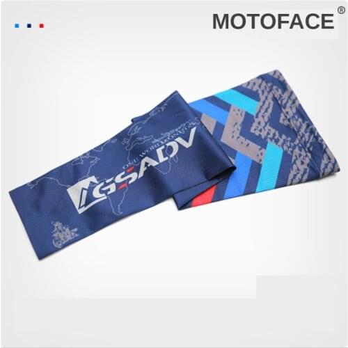 Motorcycle Cycling Sleeve Sunscreen and Sunshade Show Thin Ice Silk Male Motorcycle Travel Outdoor Arm GSADV Memorial
