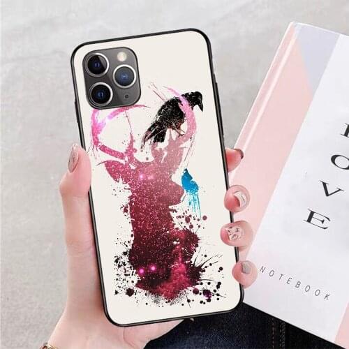 For iPhone S p i r i t s Soft TPU Border Apple iPhone Case