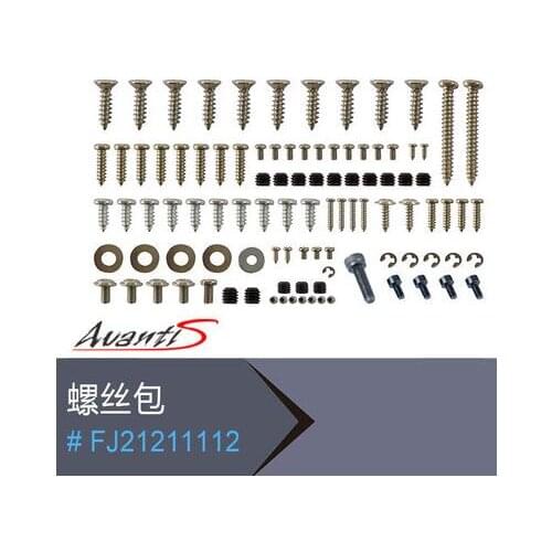 Screw Set for Avanti S 80mm for Freewing Avanti S 80mm edf rc jet airplane model