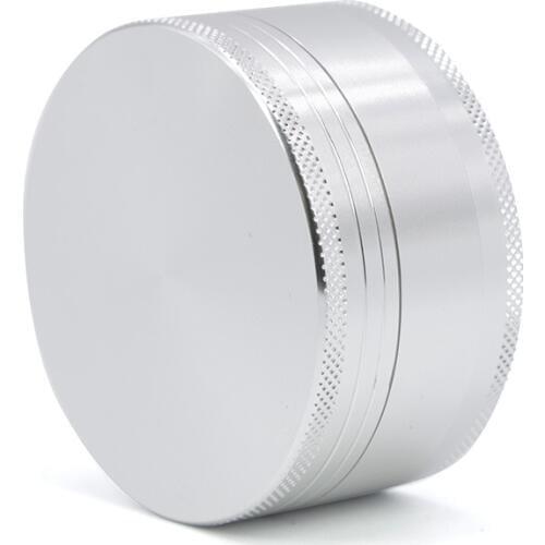 New Diameter 63MM 3-layer Aluminum Alloy Smoke Grinder Tobacco Grinder Spice Crusher Herb Grinder Hookah Pipes Shisha Wholesale