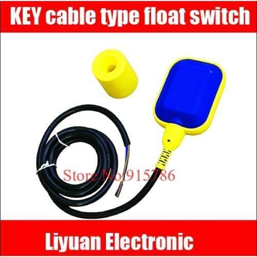 KEY cable type float switch / 5M water level switch / automatic pump control